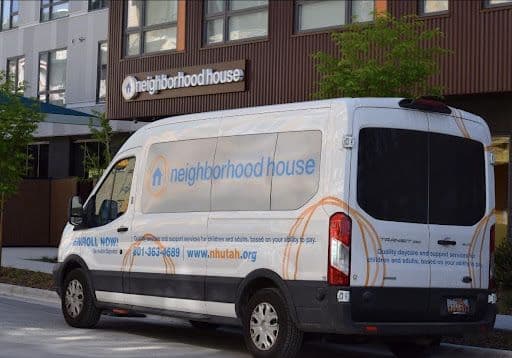 Display ad for Xcel Energy and their partnership with Neighborhood House